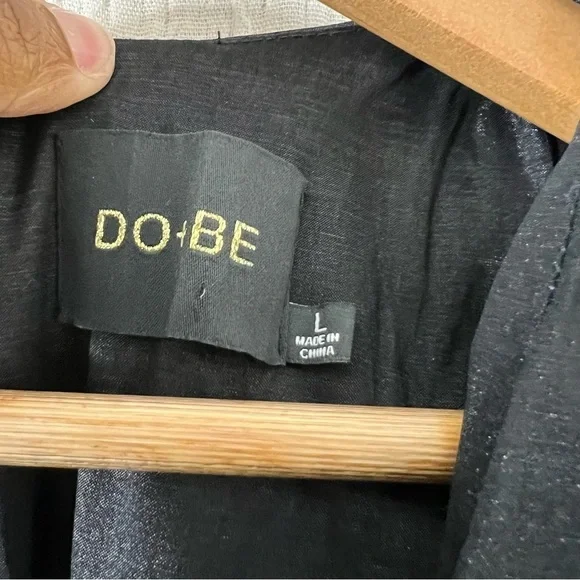 DO+BE black cocktail dress size L Large - Picture 6 of 7